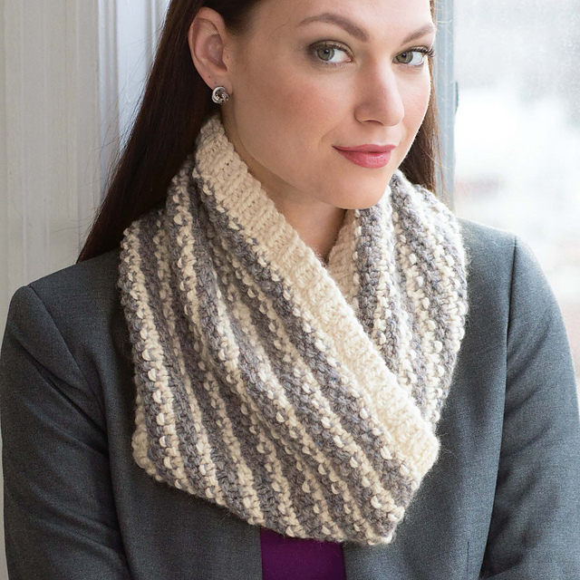 Striped Cowl