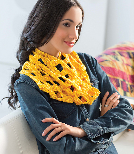 Open Squares Cowl