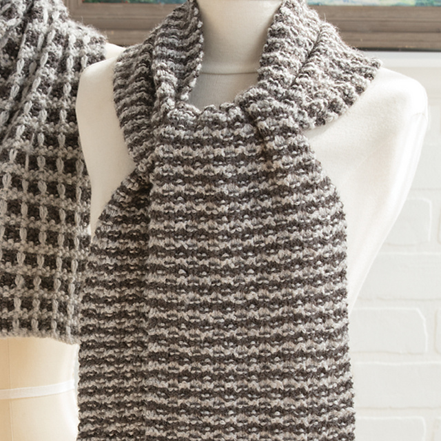 Simple Striped Scarf