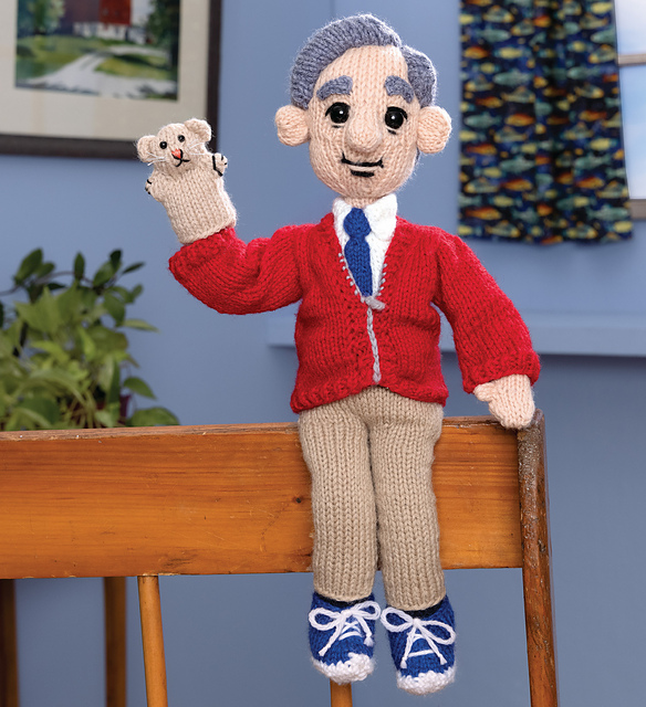 Mini Mister Rogers Doll