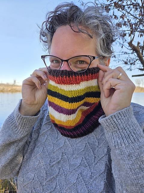 SuperStripe Cowl
