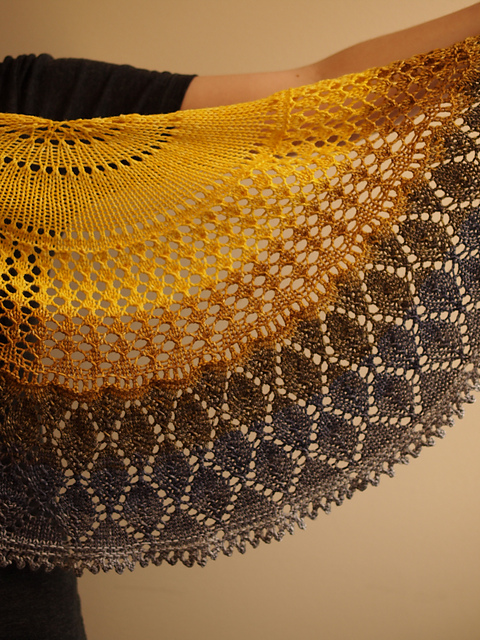 Red Sumac Shawl