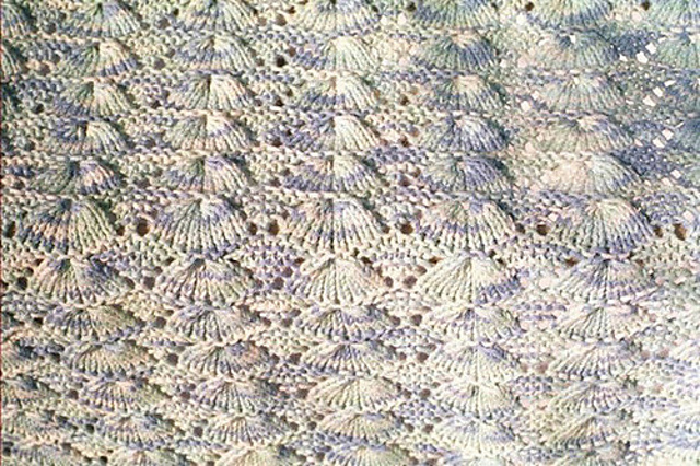 Shell Stitch Coverlet