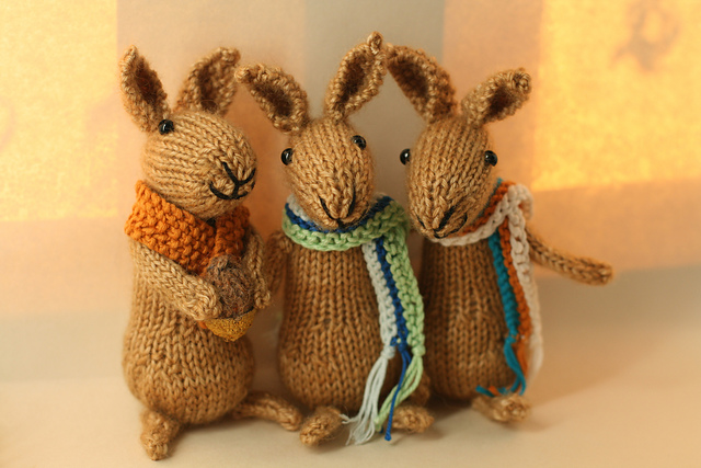 Ravelry: Acorn Rabbit Softie pattern by Jackie Jeffery