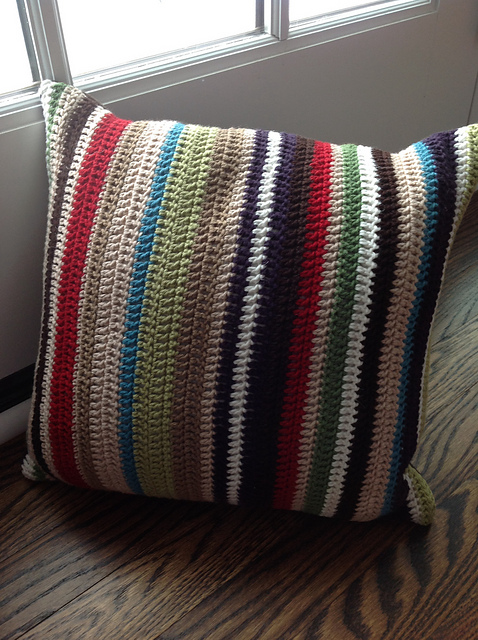 Stripe 2 Pillow Front