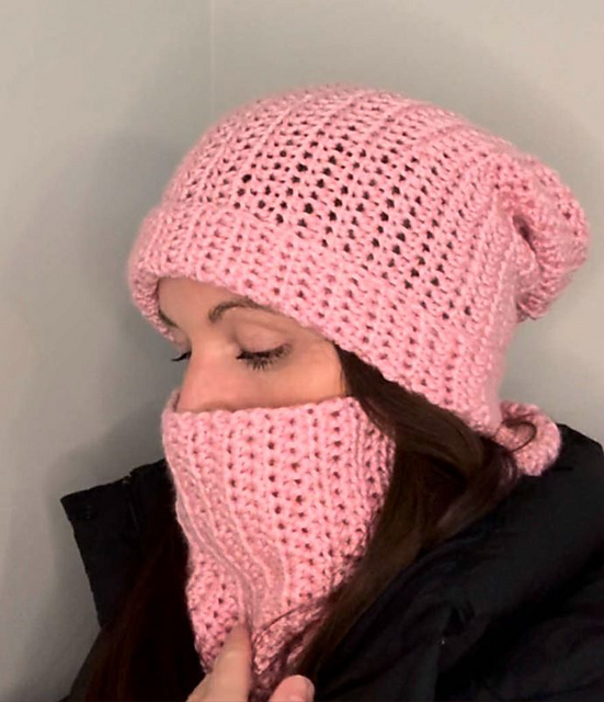 Slouchy Beanie & Neck Warmer