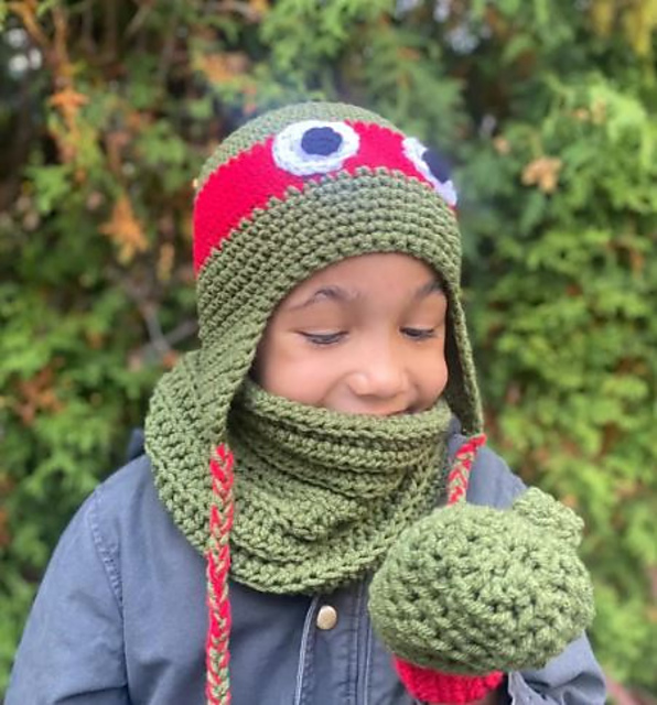 Ninja Turtle Inspired Hat