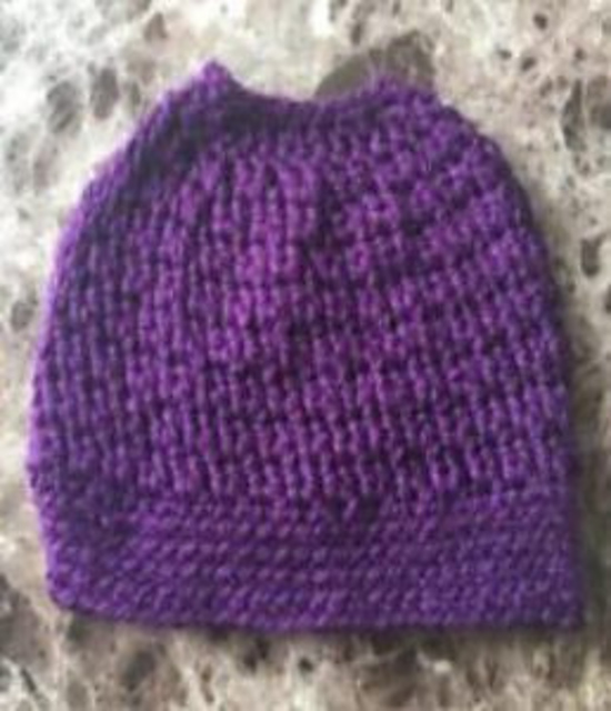 bun hat/ponytail hat