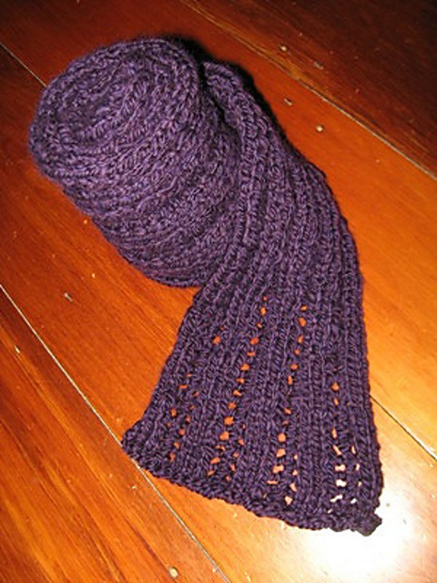 Jacki's Handspun Lace Scarf