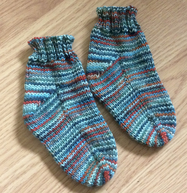 Toe Up Socks For Little Ones