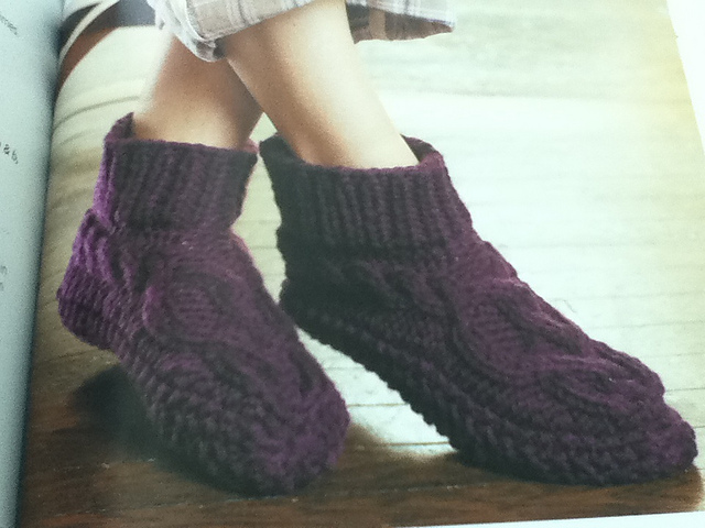 Cable slippers