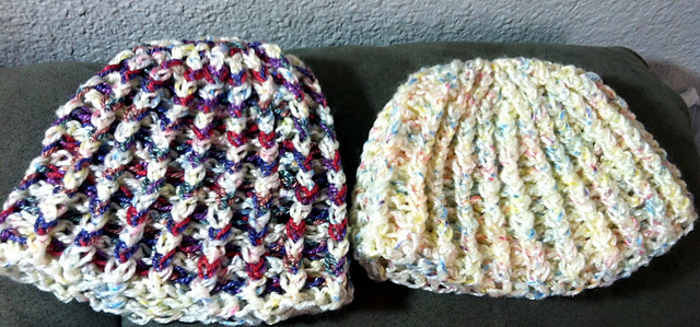 Crochet Ribbed Baby Hat