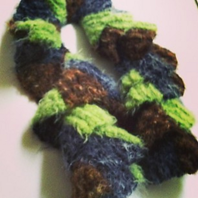 Ruffled Scarf