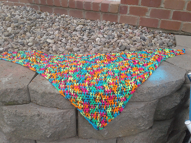 Crochet Triange Shawl