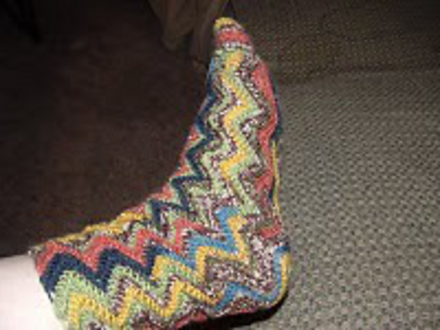 Ripple Tube Sock