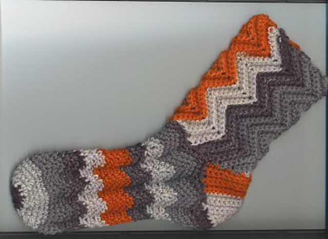 Julie's Ripple Socks