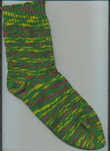 Toe Up Diamond Socks