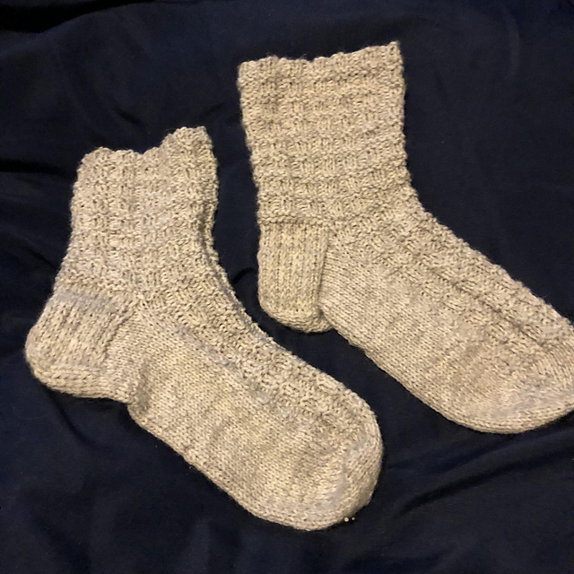 Cross Ribbed Sock