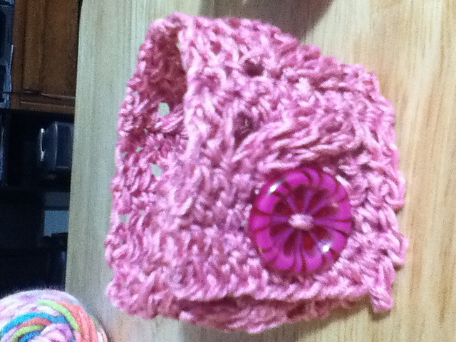 Crocheted Cabled Bracelet