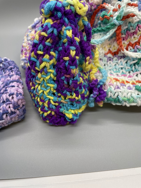 Small Linen Stitch Gift Bag