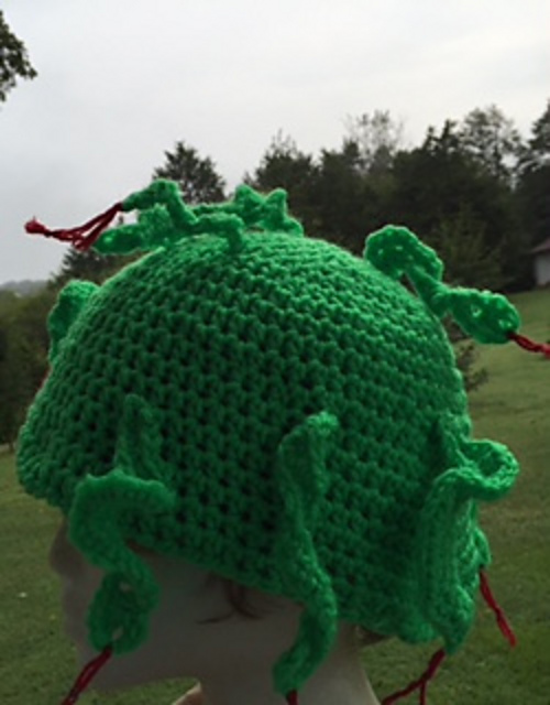 Medusa Hair (Snakes) Hat