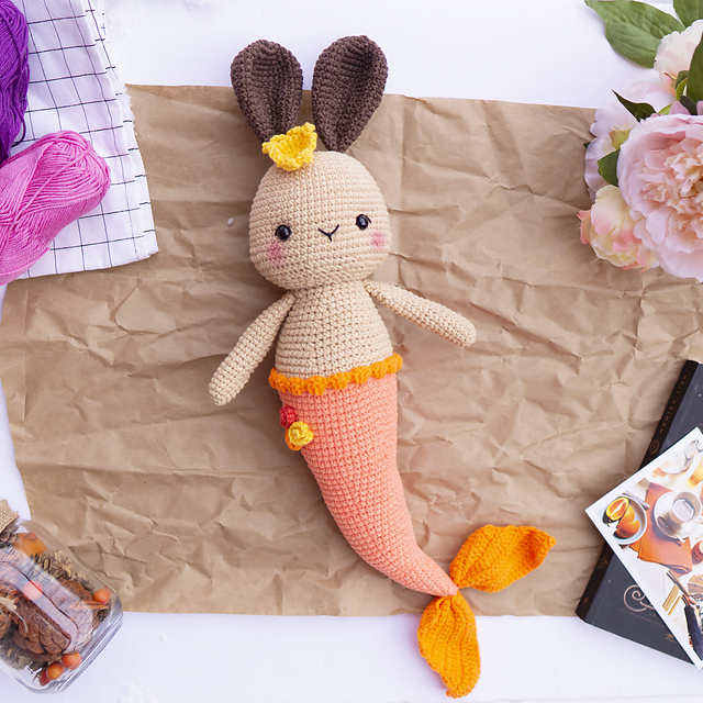 Maika bunny mermaid
