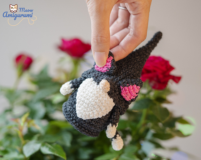 Mini Black Cat Gnome
