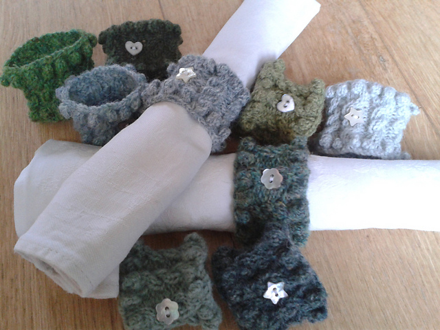 Cabobobble napkin rings