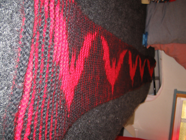 Shadow (of the bat) knitting