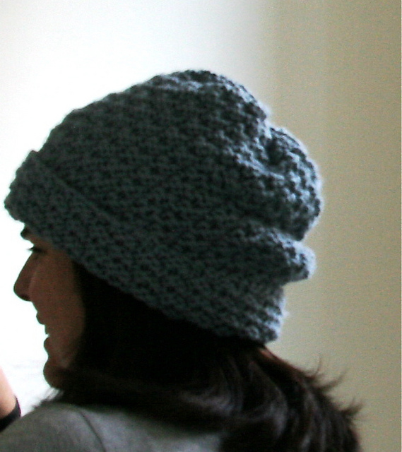 Double Moss Beanie