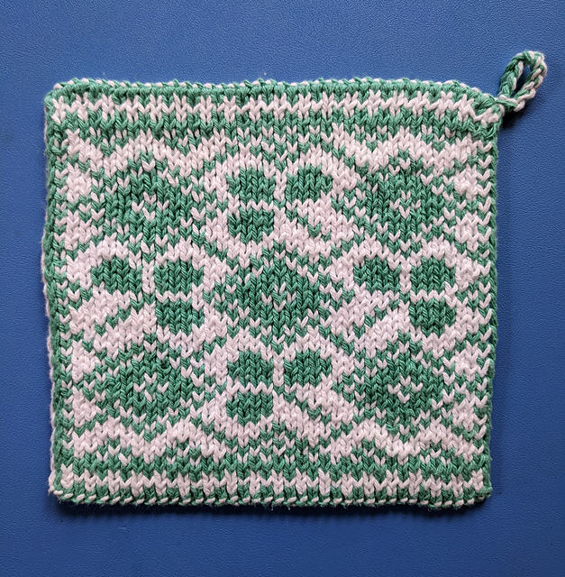 Shamrock Argyle Potholder