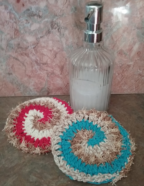 Spiral Scrub Cloth