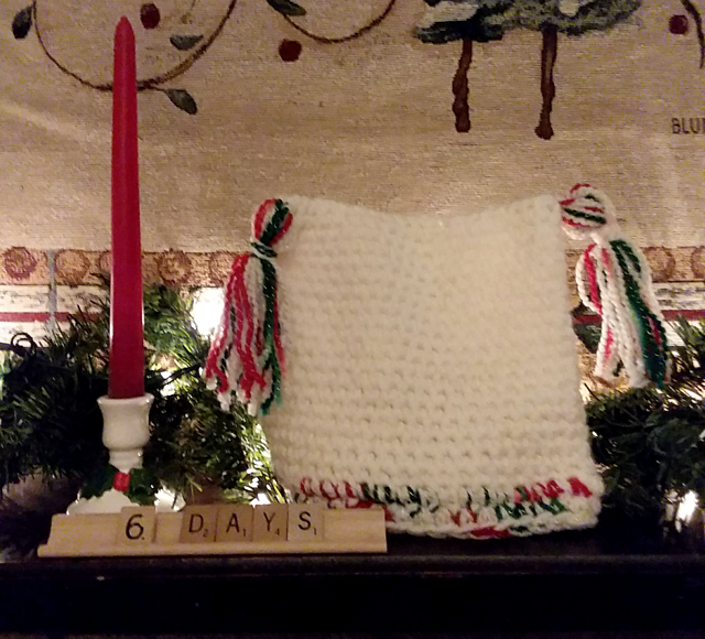 Child's Christmas Tassel Hat