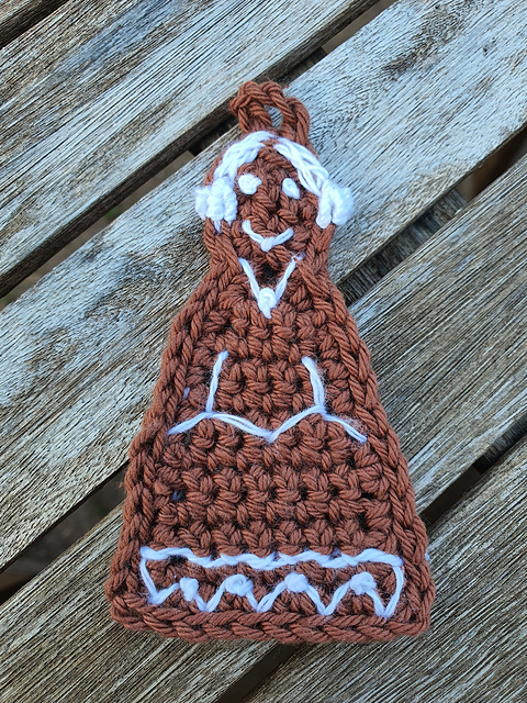 Charmed Gingerbread Mum (Crochet)