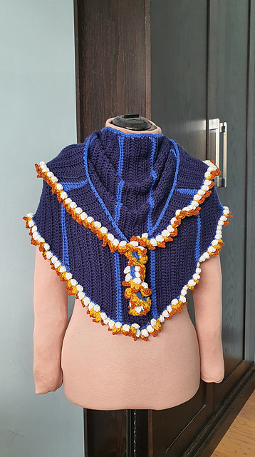 Fractal Fronds Shawl