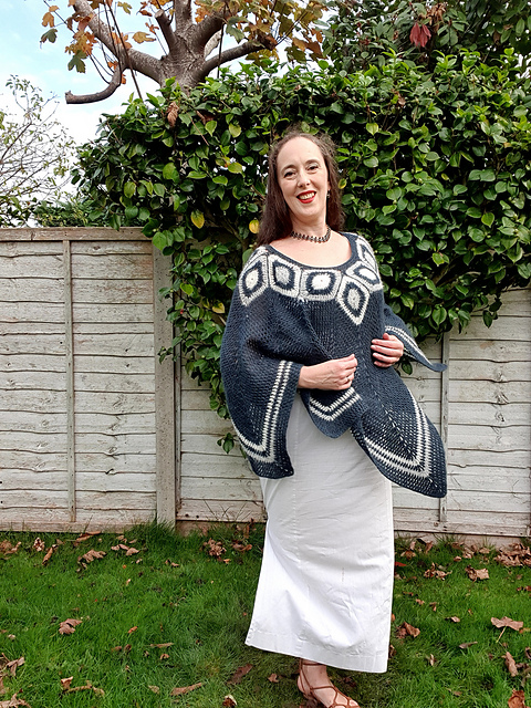Diamond Star Poncho