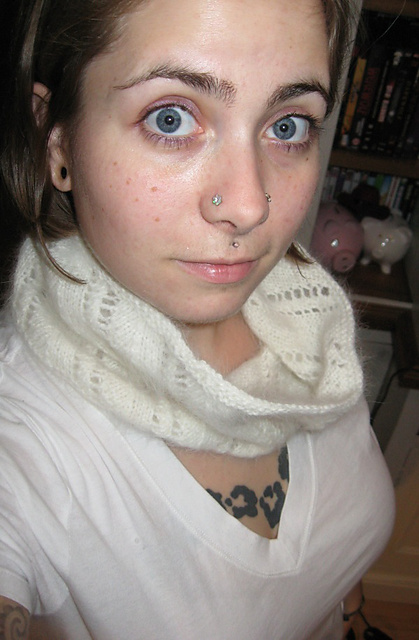 Simple Summer Lace Cowl