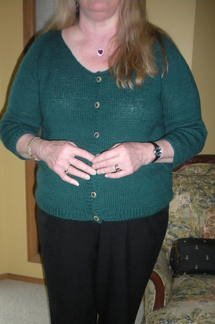 The Little Black Cardigan