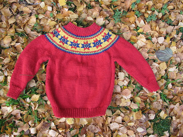 Child's Jumper with Yoke