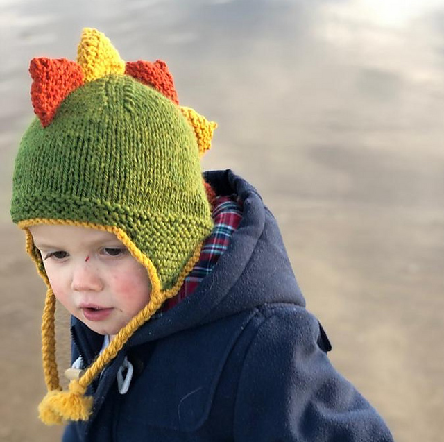 Cat, Fox, and Dinosaur Hats