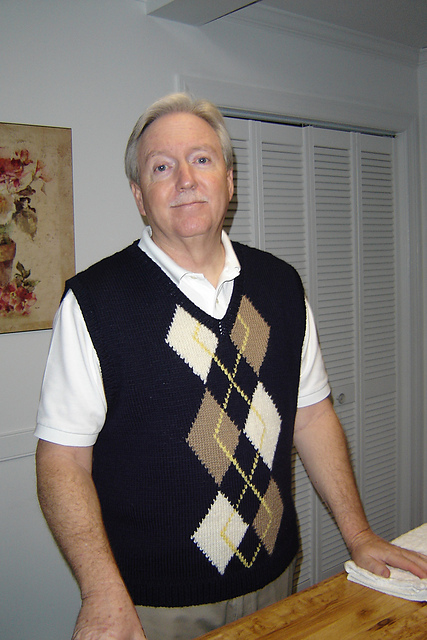 Man's V-Neck Vest