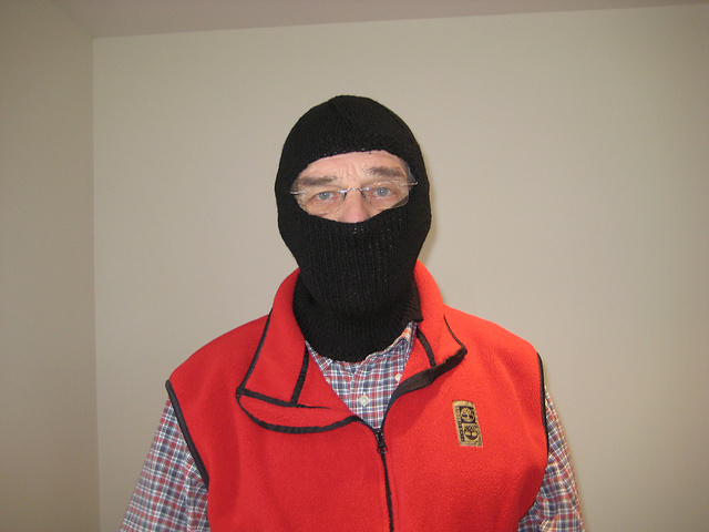 Al's favourite balaclava
