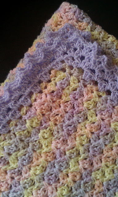 (P0001) Crochet Baby Blanket