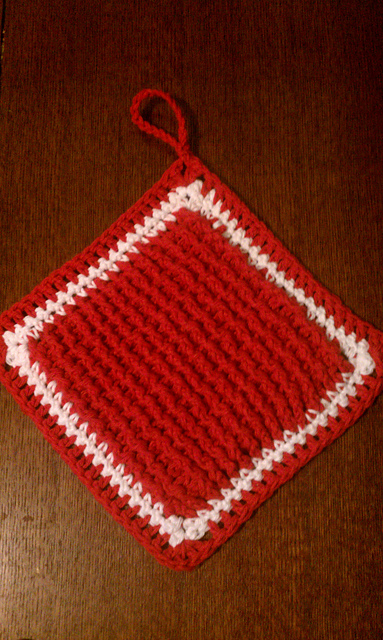 Cable Kitchen Potholder