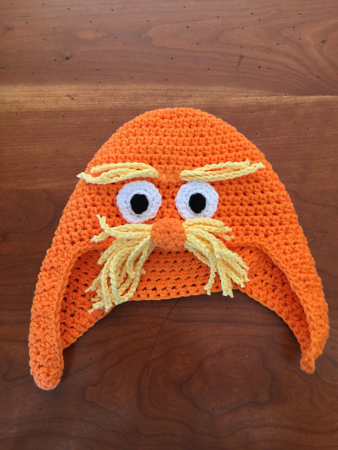 Lorax - Infant, Child, Tween, Adult Hat