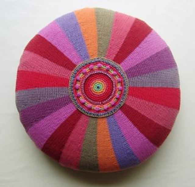 Kaleidoscope Circle Cushion Cover