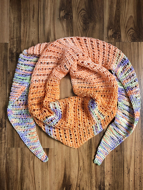 Citrus Bliss Shawl