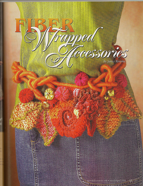 Fiber wrapped accessories 