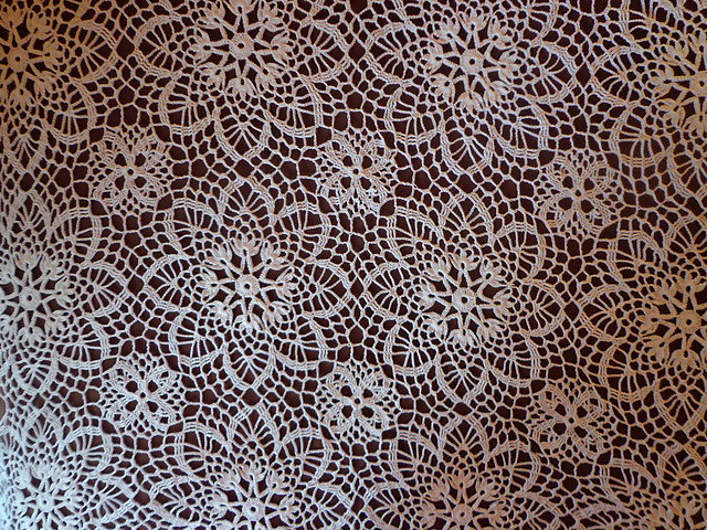 Pond Lily/Flower Circles Tablecloth