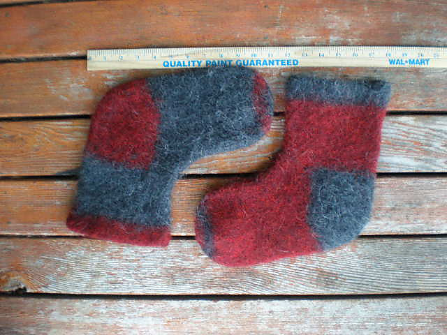 NL8 Felted (Fulled) Slippers
